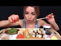 Фрагмент с начала видео АСМР Суши Роллы 🍣🥢 Звуки еды 👄🍱 ASMR Mukbang SUSHI ROLLS Let's Eat 땅 寿司 Фрагмент с начала видео АСМР Суши Роллы 🍣🥢 Звуки еды 👄🍱 ASMR Mukbang SUSHI ROLLS Let's Eat 땅 寿司