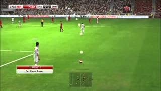 PES 2014 геймплей