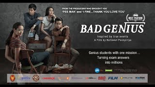 BAD GENIUS Trailer with greetings from Casts and Director - Thai Movie - Indonesian Subtitle