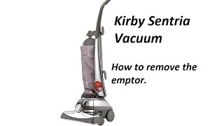 Details about   Kirby Vacuum Cleaner SENTRIA & AVILAR  Black Round Bag Top Adaptor 