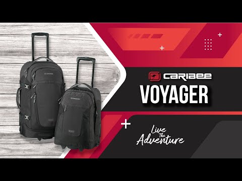 Сумка-рюкзак на колесах Voyager 75 Asphalt / Black Caribee