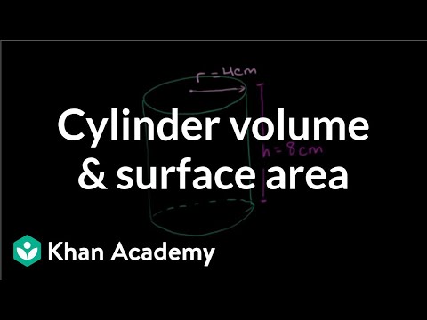 Cylinder Volume and Surface Area
