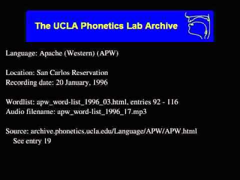 Western Apache audio: apw_word-list_1996_17