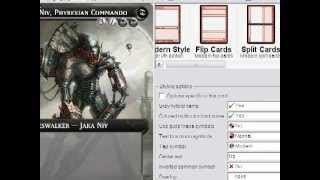 Magic The Gathering Tutorial How To Install Additional Templates Youtube