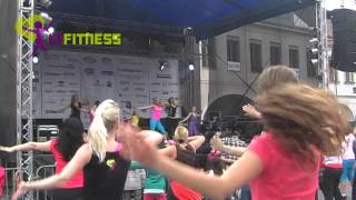 Zumba party na náměstí - Město v pohybu Ústí nad Orlicí