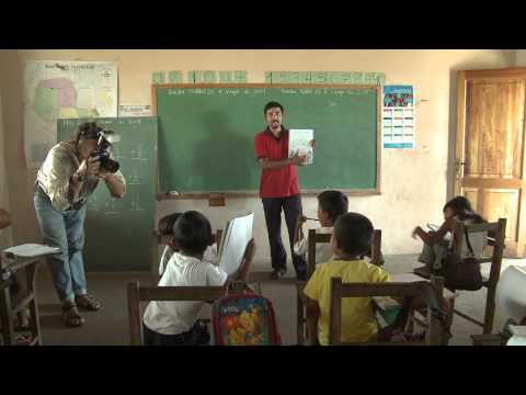 Chamacoco school lesson with Alejo Barras