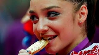 Алия Мустафина принесла России олимпийское золото в упражнениях на брусьях на Олимпиаде в Рио