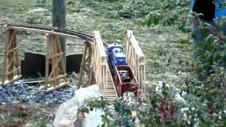 outdoor train playset