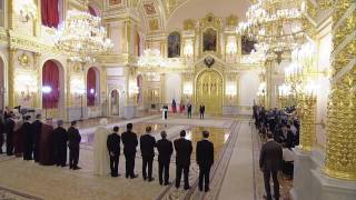 Выступление на церемонии вручения верительных грамот Президенту России