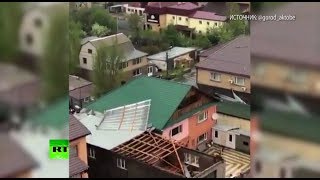 Апокалипсис сегодня: ураган накрыл столицу Казахстана