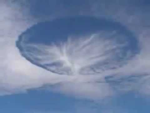 Strange Cloud Phenomenon!! HAARP IN ACTION!! HUGE RING! HOLE PUNCH!