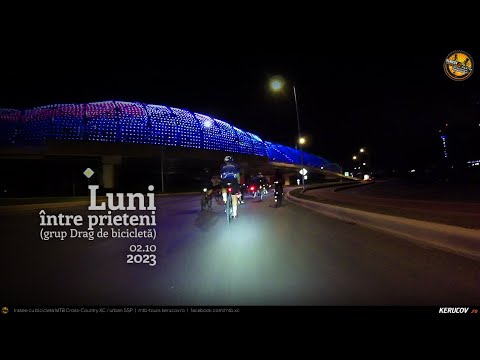 VIDEOCLIP Cu bicicleta prin Bucuresti / Luni, intre prieteni / 2 octombrie 2023 [VIDEO]
