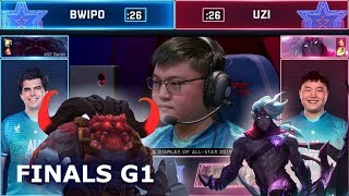 Bwipo Ornn vs Uzi Varus - Game 1 | 1vs1 Finals 2019 All-Star Las Vegas | LEC vs LPLBwipo Ornn vs Uzi Varus - Game 1 | 1vs1 Finals 2019 All-Star Las Vegas | LEC vs LPL