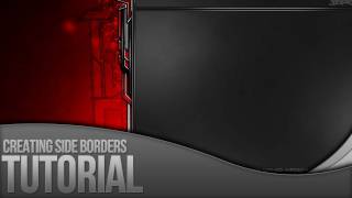 Photoshop Tutorial: Making side borders on Layouts