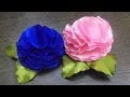 D.I.Y. Satin Pom-Poms / Pom-Pons