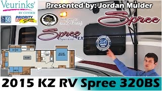 KZ RV Spree 320BS New Rear Living Travel Trailer 2015 | Grand Rapids, MI