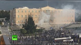 В Афинах проходят массовые протесты против переименования Македонии