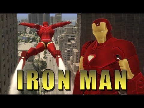 El mejor juego de Iron Man, un mod de GTA 4 El mejor juego de Iron Man, un mod de GTA 4