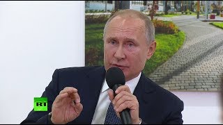«Не слушает нас»: Путин сделал замечание главе Татарстана (14.02.2019 09:52)