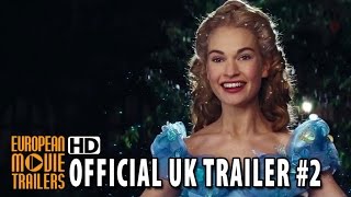 Cinderella Official UK Trailer #2 (2015) - Lily James, Richard Madden HD