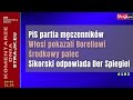 Komentarze dnia Strajku PiS partia m?czennik?w, W?osi pokazali Borellowi ?rodkowy palec,  ...