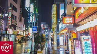 Walking in the cold rain in Tokyo Hachioji - 4K ASMRWalking in the cold rain in Tokyo Hachioji - 4K ASMR