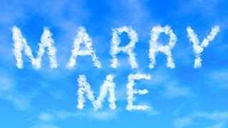 Photoshop: CLOUD TEXT, Skywriting. How to Write in the Sky.