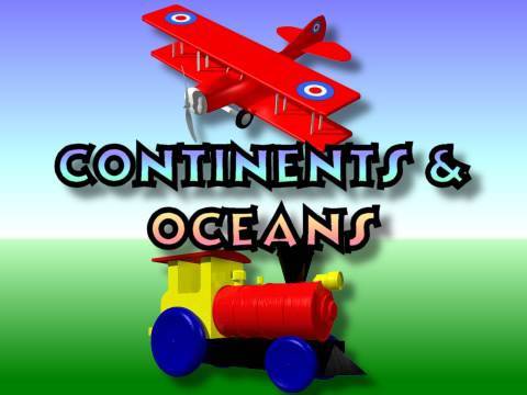 Children's: Continents and Oceans