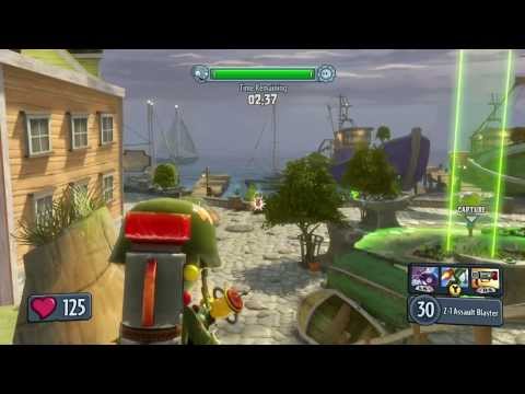 Gameplay de 'Gardens and Graveyards' en Plants vs Zombies: Garden Warfare Gameplay de 'Gardens and Graveyards' en Plants vs Zombies: Garden Warfare