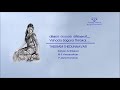 Vishada Sagara Thirakal....@ Ranjit Nairs Ishtageethangal