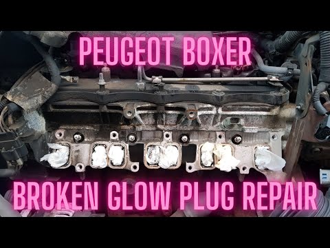 Come si sostituiscono le candelette del Peugeot Boxer?