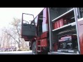 Slavnostní předání nového hasičského vozidla v Kravařích