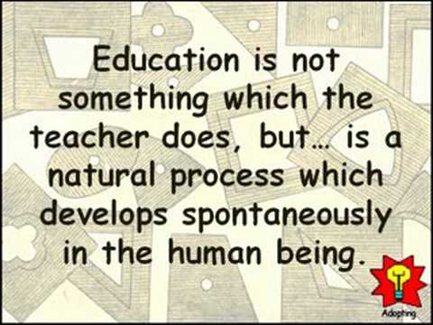 Creative Quotations from Maria Montessori for Aug 31