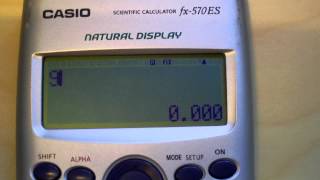 como configurar el tax en una calculadora casio