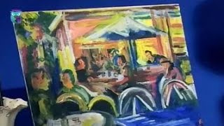 Уроки рисования (№ 138). Рисуем картину "В кафе"