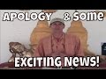A RetireCheapJC Apology and Some Exciting News!