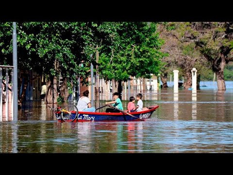 Inundación en Concordia: imágenes de las zonas afectadas por la creciente del río Uruguay