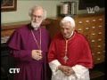 Benedict XVI. Visit to the Archbishop of Canterbury at Lambeth Palace