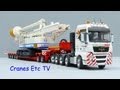 Conrad MAN TGX + Faymonville Variomax Trailer by Cranes Etc TV 