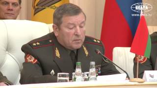 Заседание Совета министров обороны государств - участников СНГ прошло в Минске