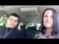 Photo White Mom And Son Dancing To Rap In The Car