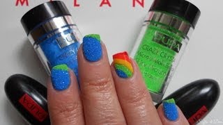 Tutorial Rainbow Crystal Nail Art | Soffio di dea per PUPA Nail Academy