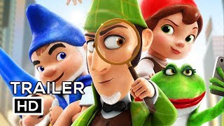 SHERLOCK GNOMES Official Trailer #2 (2018) Johnny Depp, Emily Blunt Animated Movie HD