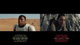 Star Wars: The Last Jedi Trailer Comparison Is Uncanny