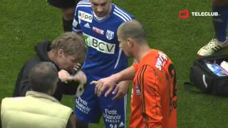 Guarda-redes de coragem