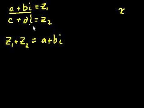 Complex Numbers (part 1)