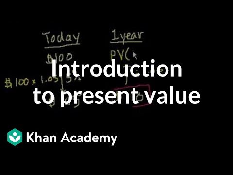 Introduction to Present Value