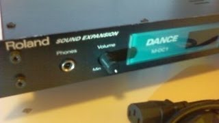 Roland Dance Module (M-DC1) Factory Demo - 1/4 - YouTube
