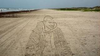 Tutorial Photoshop CS5 - Portrait in the sand