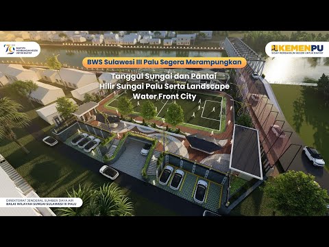 Progres Pekerjaan Penataan Hilir Sungai Palu oleh Balai Wilayah Sungai Sulawesi III Palu